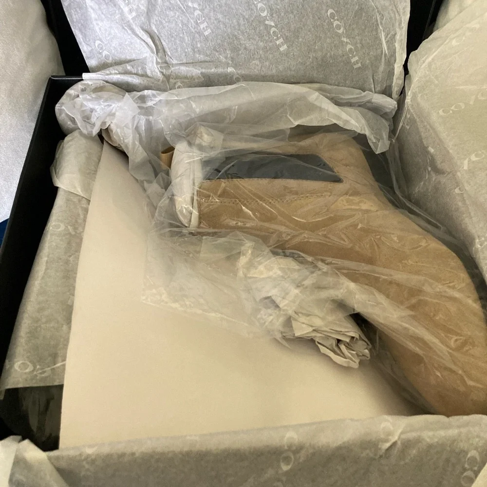 NWT COACH GRAHAM CHELSEA MEN BOOTS
